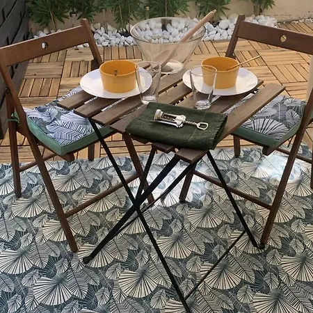 Apartamento Appart'terrasse à 20 Min Des Champs élysées